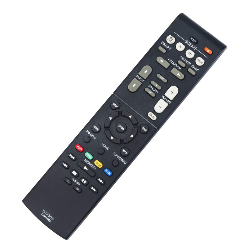 RAV552 Replace Remote Control fit for Yamaha AV Receiver RX-V379 RX-V479 RX-V579 RX-V381 RX-V383 RX-V385 HTR-3068 HTR-3069 HTR-3071 HTR-3072 HTR-4068 TSR-5790 TSR-5790BL sub RAV549 - LeoForward Australia