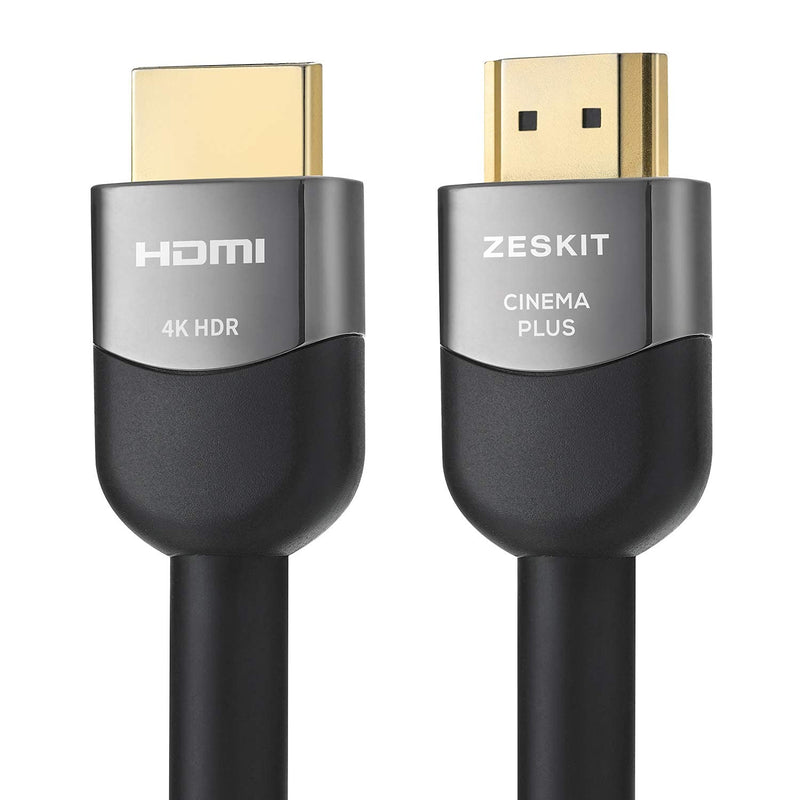 Zeskit Cinema Plus 4K 16ft CL3 in Wall High Speed with Ethernet HDMI 2.0b Cable, Compatible with Dolby Vision 4K 60Hz HDR ARC 4:4:4 18Gbps HDCP 2.2 - LeoForward Australia