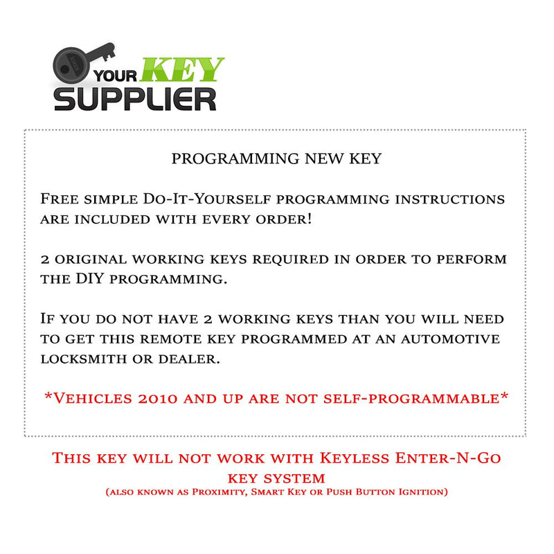 BestKeys Keyless Entry Remote Fobik Key Compatible with 2008-2012 Grand Caravan - LeoForward Australia