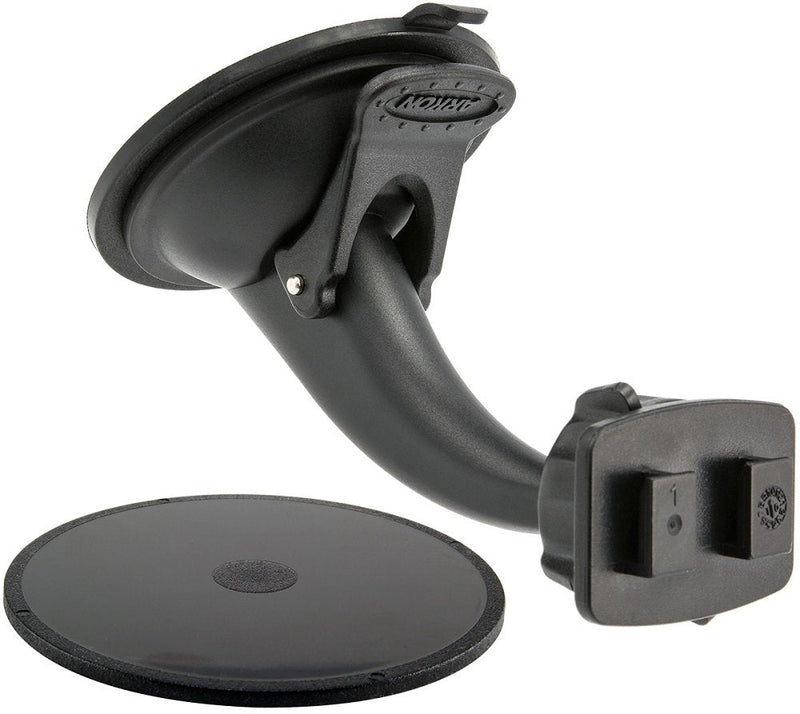  [AUSTRALIA] - ARKON Replacement Upgrade or Additional Windshield Dashboard Sticky Suction Mount for Dual T Holders - Retail Packaging - Black