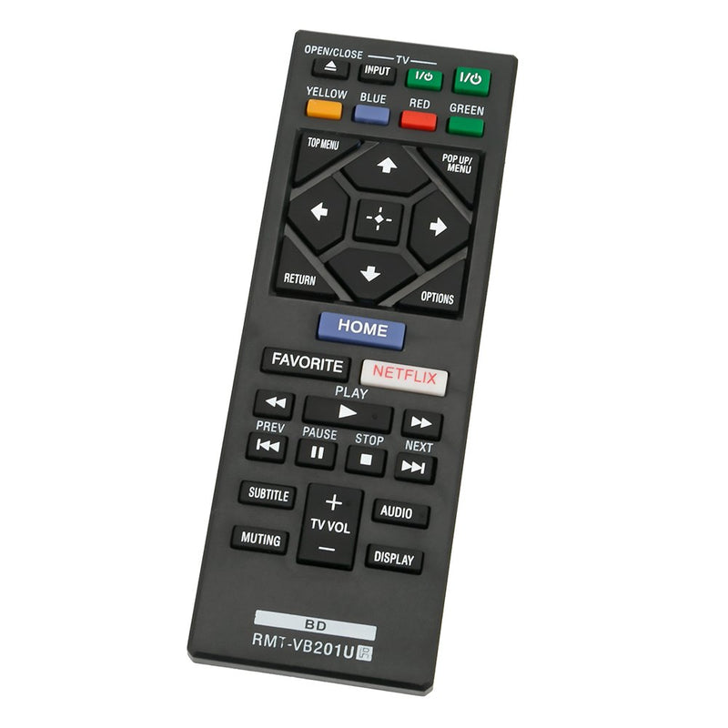 RMT-VB201U Replacement Remote Control Applicable for Sony Blu-ray DVD Player BDP-S3700 BDP-BX370 BDP-S1700 UBP-X700 BDPS3700 BDPBX370 BDPS1700 UBPX700 - LeoForward Australia