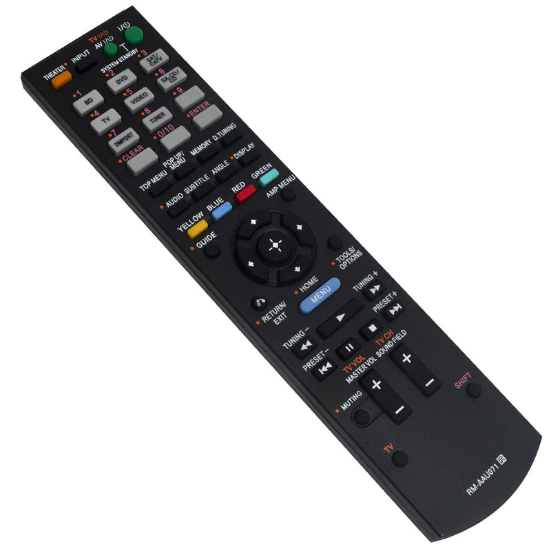 RM-AAU071 Replacement Remote Control fit for Sony AV Receiver HT-SS370 STR-KS370 HT-CT350 HT-SF470 STR-DH510 HT-CT350HP HT-SS370HP STR-DH510R - LeoForward Australia