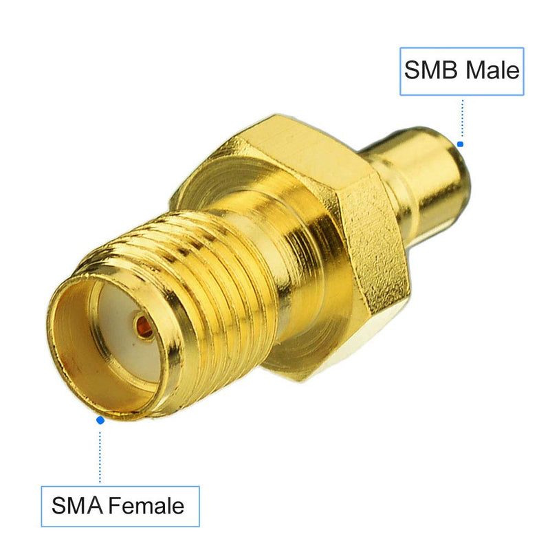 Eightwood SMB to SMA Antenna Adapter Kit 4ps for Sirius XM Satellite Radio Antenna DAB + Radio Antenna - LeoForward Australia