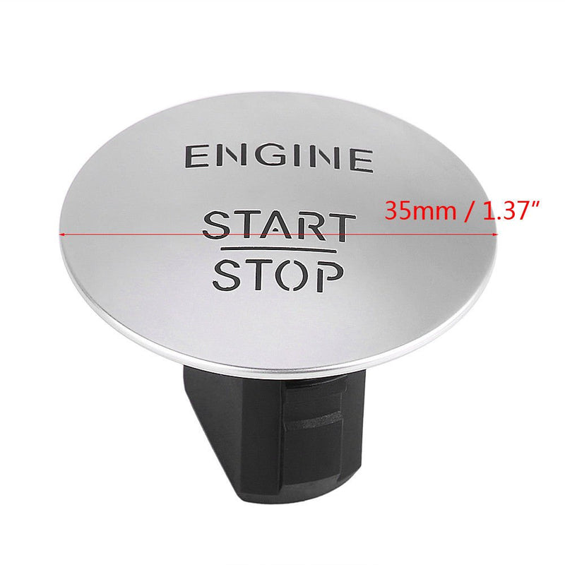 ConPus Keyless Go Start Button Push to Start Button Engine Ignition Switch 2215450714 for Mercedes-Benz C250 C300 CL550 CLA250 CLS350 E350 GL350 GL450 GLA250 GLE350 GLK250 GLK350 ML350 S550 SL500 - LeoForward Australia