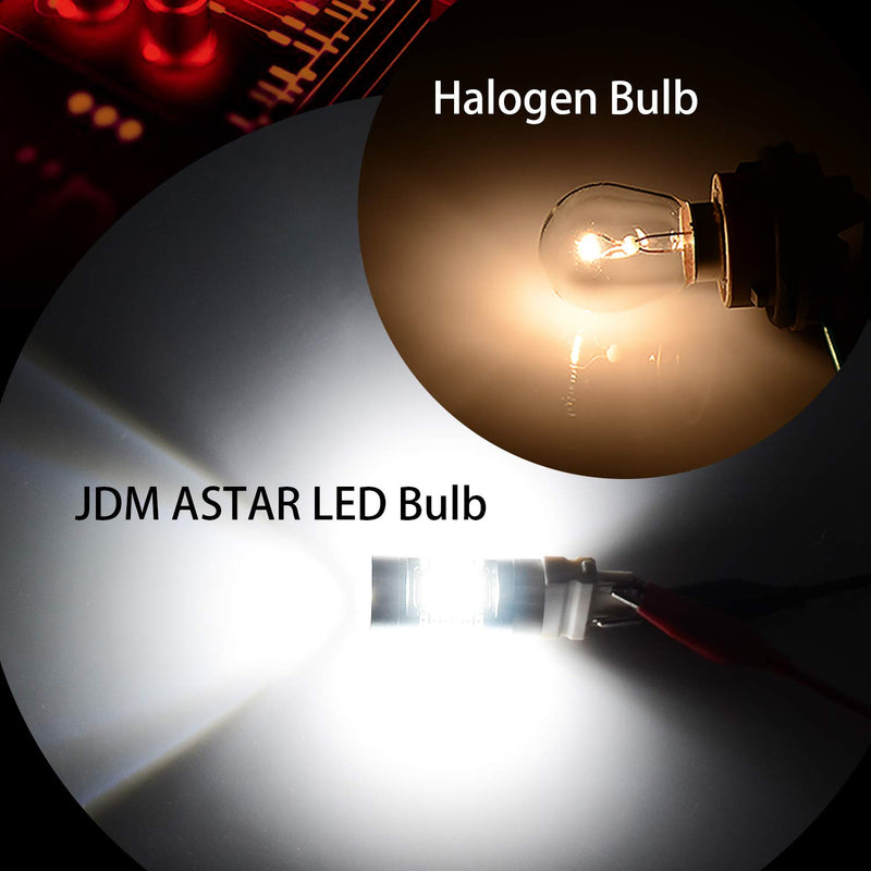 JDM ASTAR Extremely Bright PX Chips 3157 4057 4157 3156 White LED Bulbs For Backup Reverse Lights - LeoForward Australia