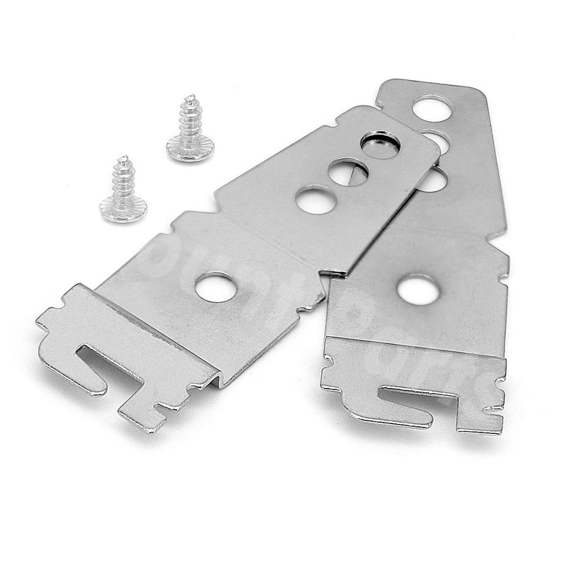 2 Pack 8269145 Undercounter Mounting Bracket Replacement Parts Exact Fit for Kenmore Whirlpool KitchenAid Dishwasher, Replaces 8269145 WP8269145VP - LeoForward Australia