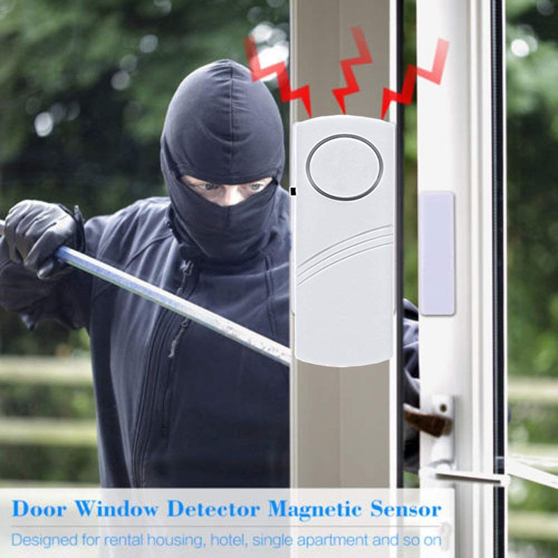  [AUSTRALIA] - Hiistar Personal Security Window & Door Alarm Bell | Wireless Sensor Door Window Burglar Alarm | Pack of 10