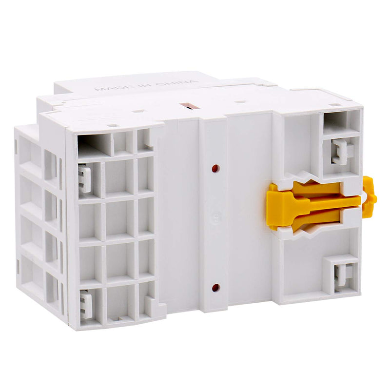  [AUSTRALIA] - Heschen Household AC Contactor, CT1-63, Ie 63A, 4 Pin, Four Normally Open, AC 12V Coil Voltage, 35mm DIN Rail Mount