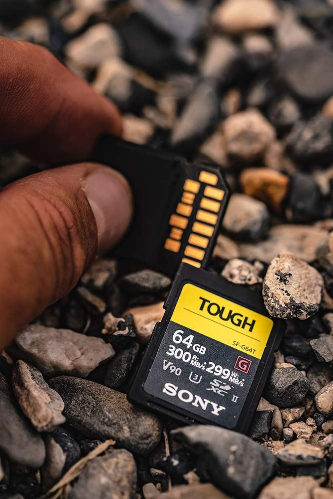  [AUSTRALIA] - Sony SF-G32T/T1 Tough High Performance SDXC UHS-II Class 10 U3 Flash Memory Card with Blazing Fast Read Speed up to 300MB/s, 32GB Black