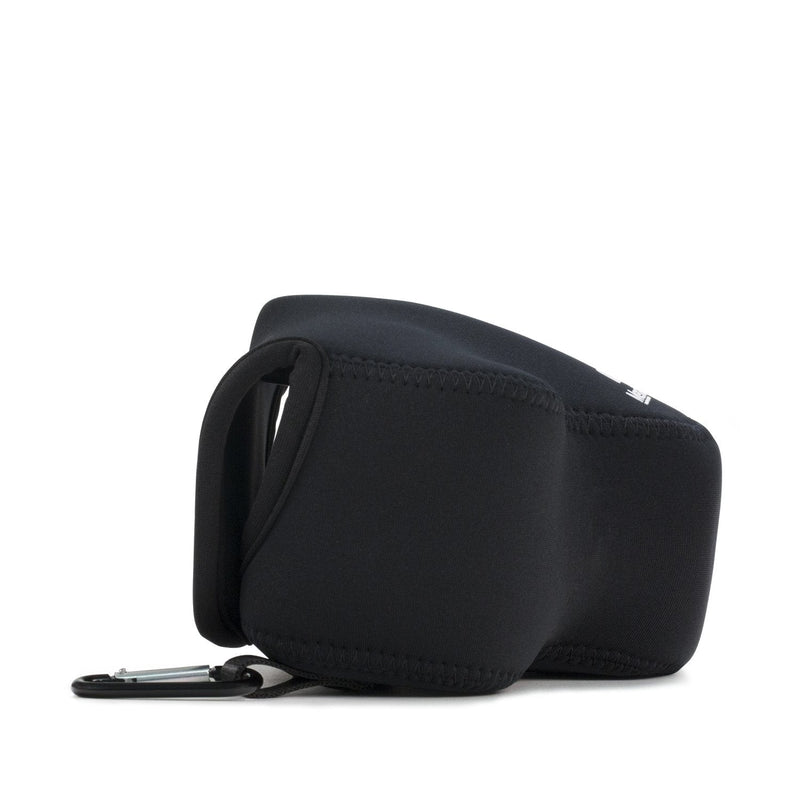  [AUSTRALIA] - MegaGear ''Ultra Light'' Neoprene Camera Case Bag with Carabiner for Nikon COOLPIX B500 Digital Camera (Black) Black
