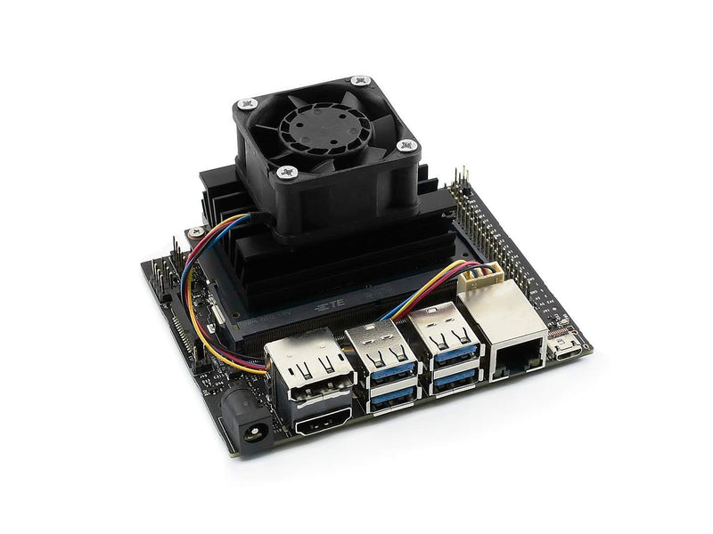  [AUSTRALIA] - Dedicated DC 5V Cooling Fan Compatible with NVIDIA Jetson Nano Developer Kit and B01 Version PWM Speed Adjustment Strong Cooling Air Fan 40mm×40mm×20mm with 4PIN Reverse-Proof Connector