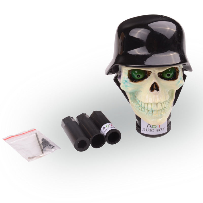  [AUSTRALIA] - ABy Resin Zombie Soldier Skull Shape universal Auto Car Manual Gear Stick Shift Knob