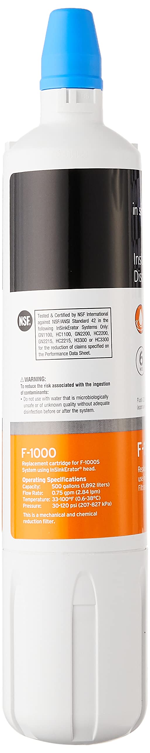  [AUSTRALIA] - InSinkErator F-1000, 1 Count (Pack of 1), Chrome