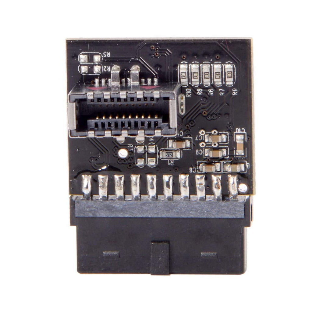  [AUSTRALIA] - CY USB 3.1 Front Panel Socket to USB 3.0 20Pin Header Male Extension Adapter for Motherboard