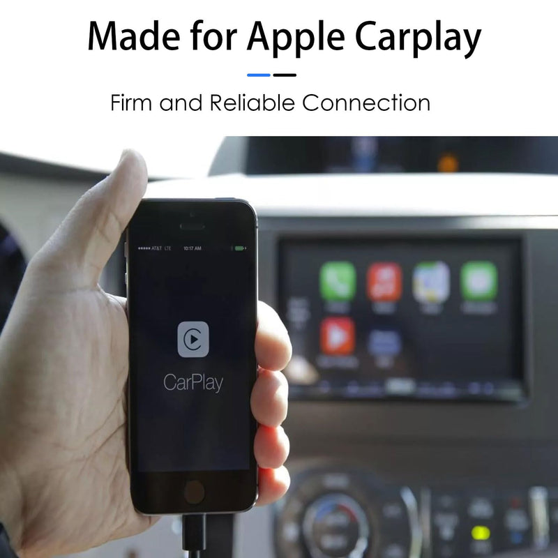  [AUSTRALIA] - Car Apple Carplay Cable, USB A to Lightning Cable for iPhone 14, 14 pro max,13,Plus,SE 2nd/12/11/Xs/XR, iPad 4/5/ 6/7/ 8, Mini 2/3/4/5, Air 2/3 Charger Cord, Car Charging Cable (Black) Black
