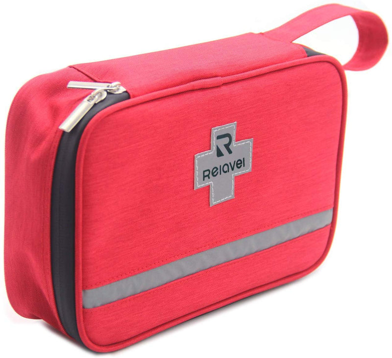  [AUSTRALIA] - First Aid Kit Bag Reflective Emergency Empty Bag Emergency Equipment Kits Gift Choice for Family,Home, Outdoors,Hiking&Camping,Car, Workplace, Office