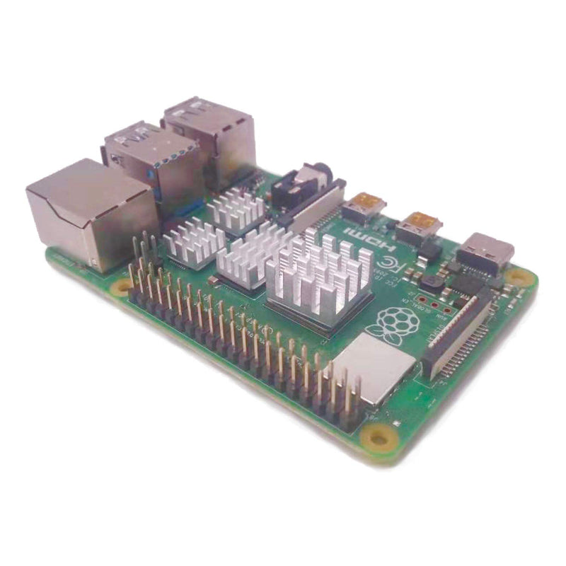 Easycargo 50pcs Raspberry Pi 4 Heatsink Kit Aluminum + Copper + 3M 8810 Thermal Conductive Adhesive Tape for Cooling Cooler Raspberry Pi 4, 3 B+, Pi 3 B, Pi 2, Pi Model B+ (50pcs) - LeoForward Australia