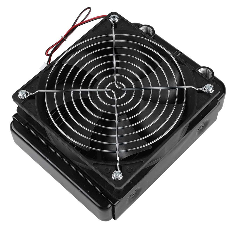  [AUSTRALIA] - CPU Radiator Fan , DC12V CPU Water Cooling Radiator G1 ,4 Thread Heat Row Radiator with Fan 18 Tubes 120 ,360mm Radiator CPU Liquid Cooler for Computer CPU Water Cooled 120mm