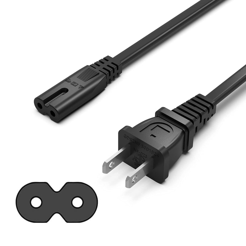  [AUSTRALIA] - 6ft AC Power Cord Cable Fit for Sony PS4 PS3 PS5 Playstation 4 3 5 Replacement 6.0 Feet