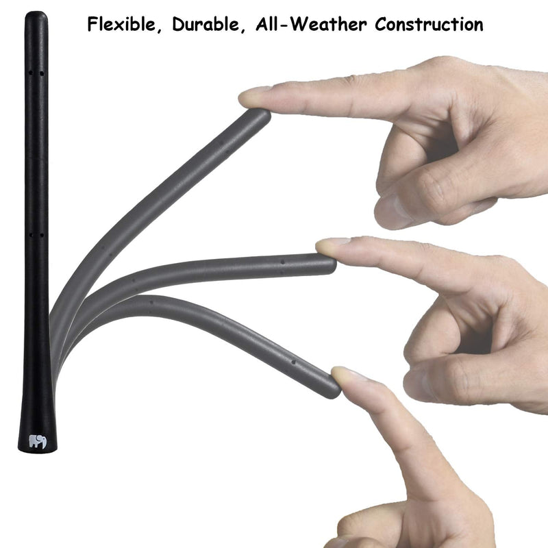  [AUSTRALIA] - ONE250 7" inch Flexible Copper Core Antenna, Compatible with GMC Sierra (2000-2023), GMC Canyon (2015-2023), GMC Acadia (2007-2019), GMC Terrain (2010-2017) - Designed for Optimized FM/AM Reception