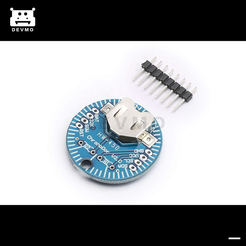  [AUSTRALIA] - DEVMO RTC Real-time Clock Module DS3231SN ChronoDot V2.0 I2C Compatible with Ar-duino Memory DS3231 Module