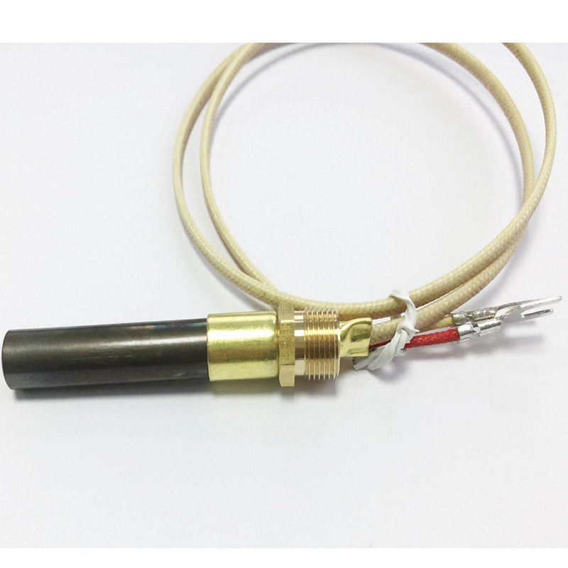  [AUSTRALIA] - 750℃ temperature Resistance Millivolt Replacement Thermopile Generators Used On Gas FirePlace/Water Heater/Gas Fryer Cluster Thermocouple for 24" Fireplace