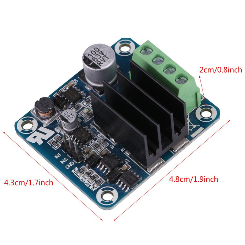  [AUSTRALIA] - 5V-15V 50A DC Bridge H Mosfet High Current Channel Only PWM with Semiconductor Cooler for Electronic Cars