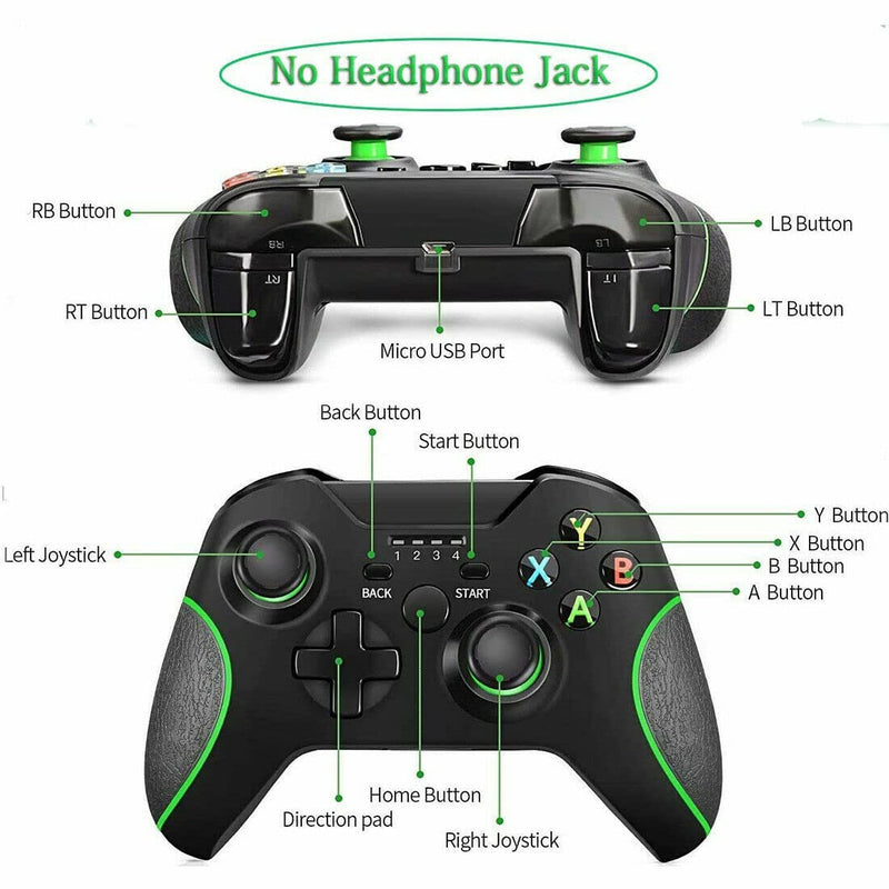  [AUSTRALIA] - Lyyes Wireless Controller for Xbox One, Compatible with Xbox One/One S/One X/One Series/PC Windows 7/8/10