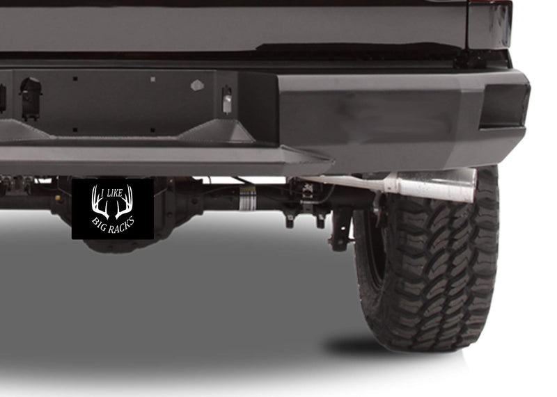  [AUSTRALIA] - Rogue River Tactical Funny Hunting Trailer Hitch Cover Plug Gift Idea Truck I Like Big Racks Hunt Hunter