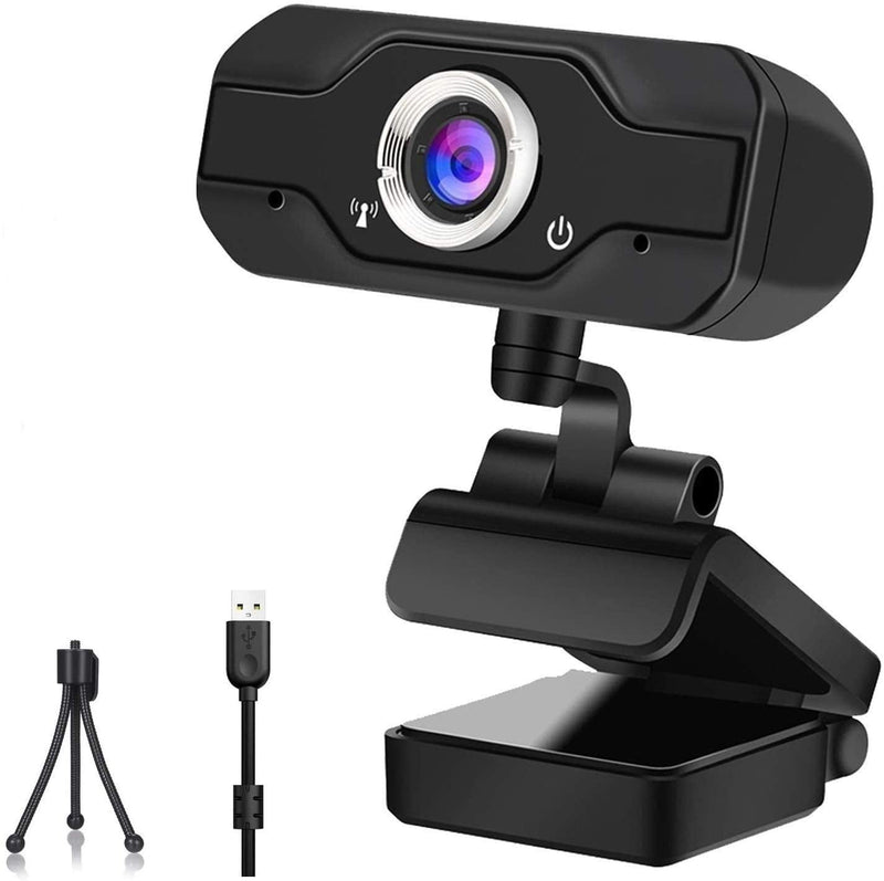  [AUSTRALIA] - 1080P Webcam with Microphone,Web Camera,Computer Camera,Computer Monitor with Camera and Microphone,USB Plug and Play,110-degree Wide Angle Streaming Camera for Laptop Desktop Video Calling Recording