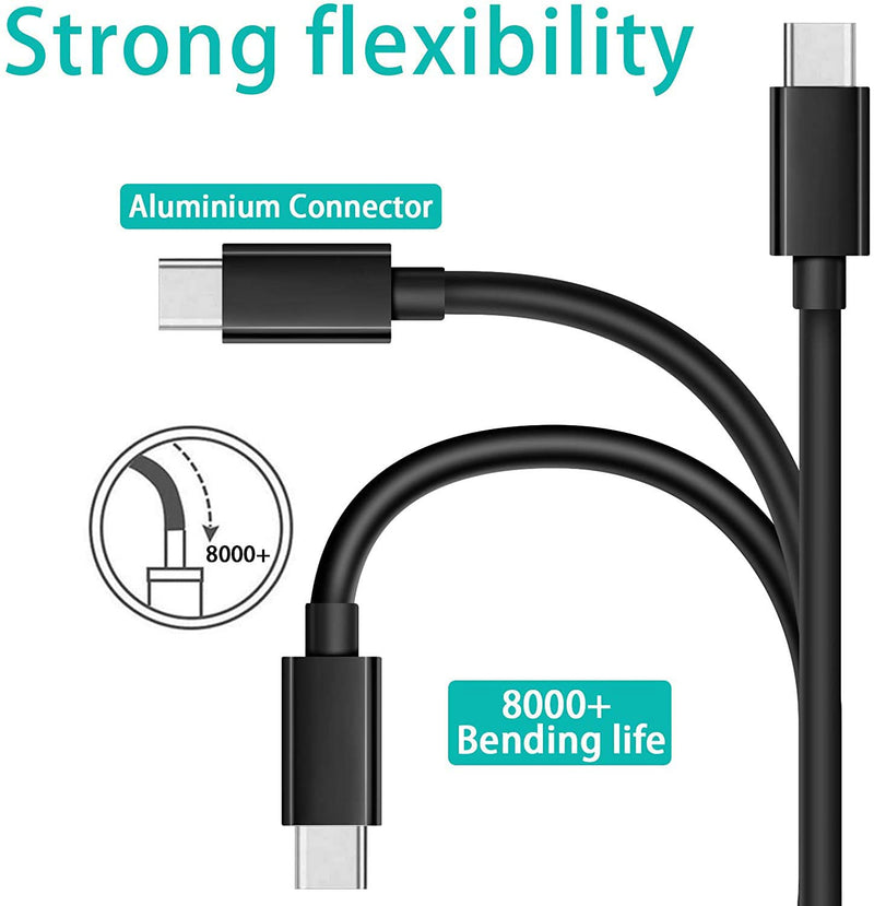  [AUSTRALIA] - Replacement USB-C to USB-C Fast Charging Cord Charger Cable (5ft, 60W) for, Galaxy Z Fold 2, Galaxy Z Fold 3, Samsung Galaxy Z Flip, Galaxy Z Flip 3 5G Phone