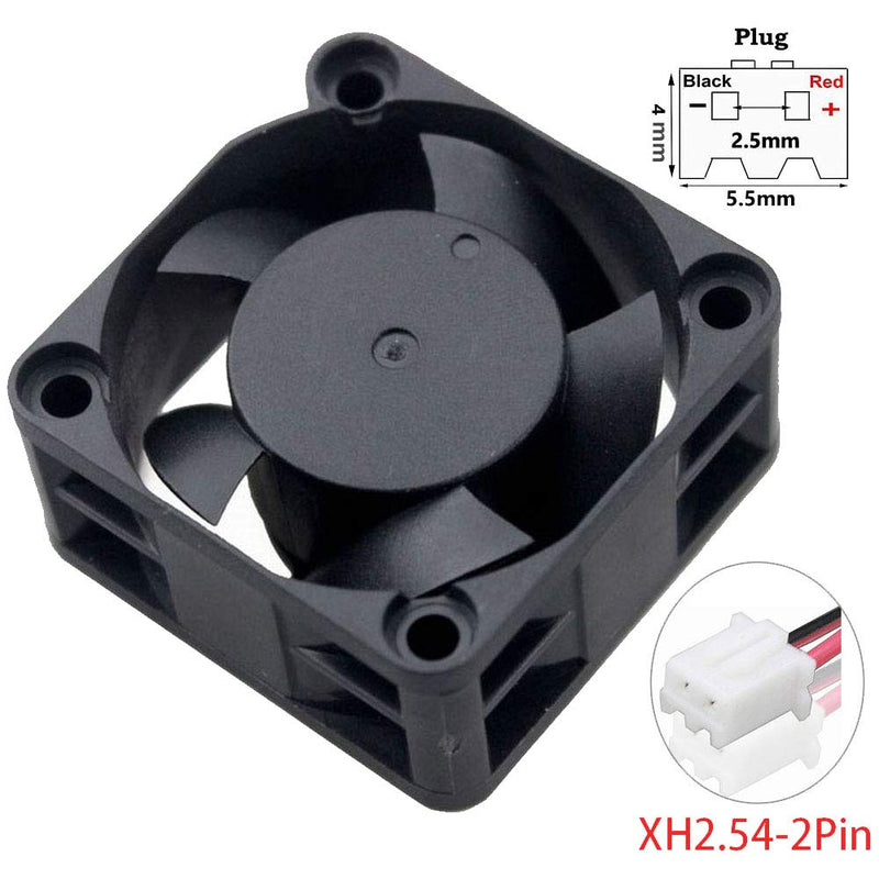  [AUSTRALIA] - Wathai 40x40x20mm 40mm 12V 2Pin DC Burshless Cooling Fan 12V Sleeve