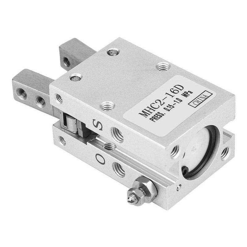 Gripper Pneumatic Cylinder MHC2-10D / 16D 20mm Inner Diameter Wide Finger Parallel Style Air Gripper Pneumatic Cylinder(MHC2-16D) - LeoForward Australia