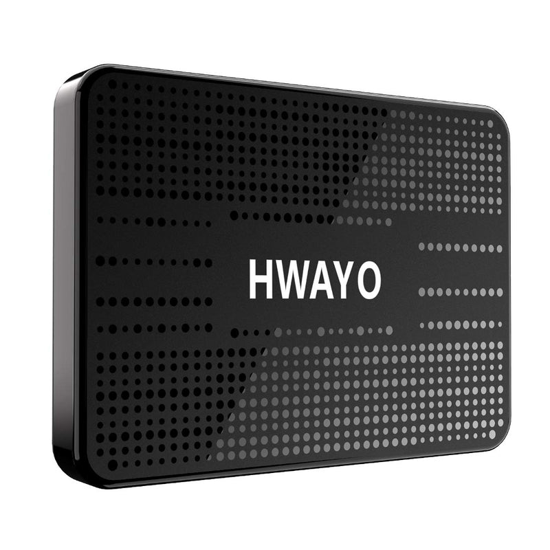  [AUSTRALIA] - HWAYO 120GB Portable External Hard Drive Ultra Slim 2.5'' USB 3.0 HDD Storage for PC, Desktop, Laptop, MacBook, Chromebook Bright Black