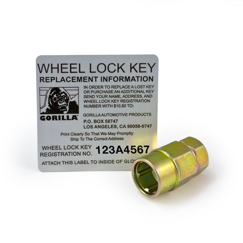 Gorilla Automotive 61641 Acorn Gorilla Guard Locks (14mm x 1.50 Thread Size) - Set of 4 14-mm X 1.50 - LeoForward Australia