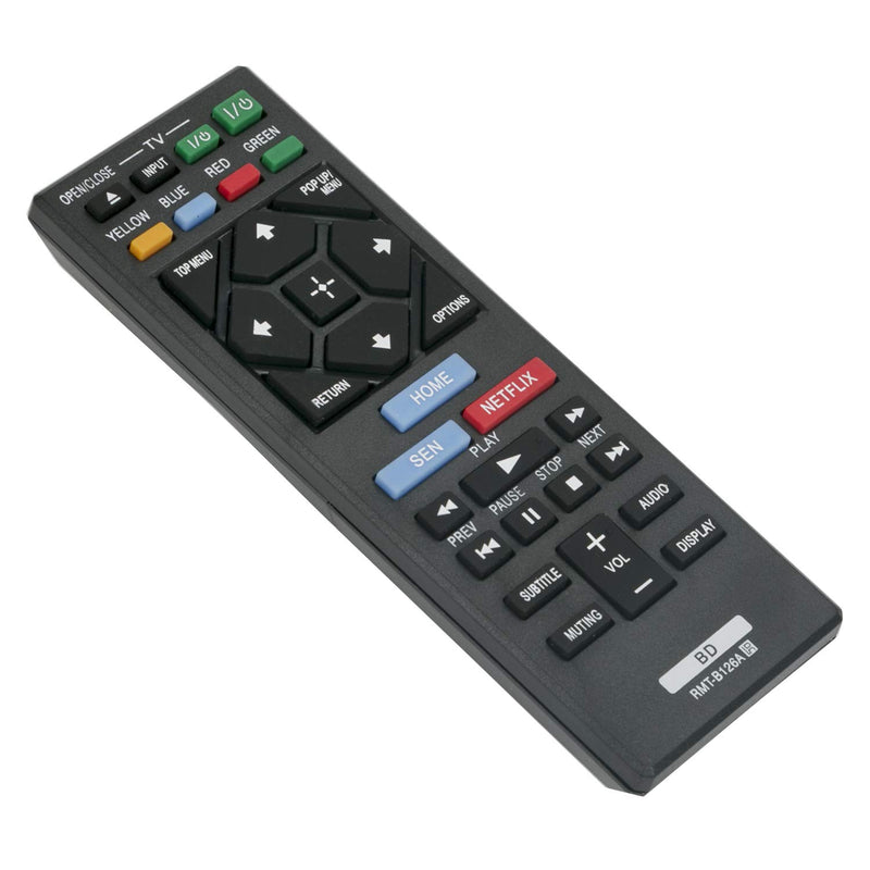 VINABTY New RMT-B126A Replaced BluRay Disc DVD Player Remote fit for Sony BDPBX620 BDP-S1200 BDPS1200 BDP-S2200 BDP-S5200 BDPS5200 BDP-S5200/D BDPS5200D BDPS6200 BDP-S6200 BDPS2200 1-492-678-11 - LeoForward Australia