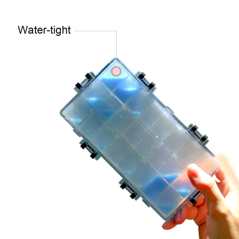  [AUSTRALIA] - Transon Paint Storage Palette Box 24 Wells Airtight Stay Wet for Watercolor, Gouache, Acrylic and Oil Paint