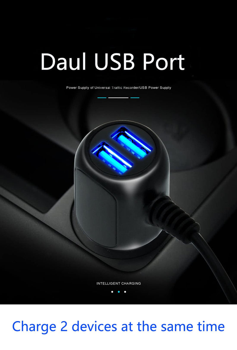  [AUSTRALIA] - Car Charger Charging Cable Vehicle Power Cable Compatible for CARRVAS,Xgody J727,AROVA,RAND McNally TND 540LM 730, Magellan Roadmate 5255 5265,Garmin Dezl GPS Navigation Power Cord Supply