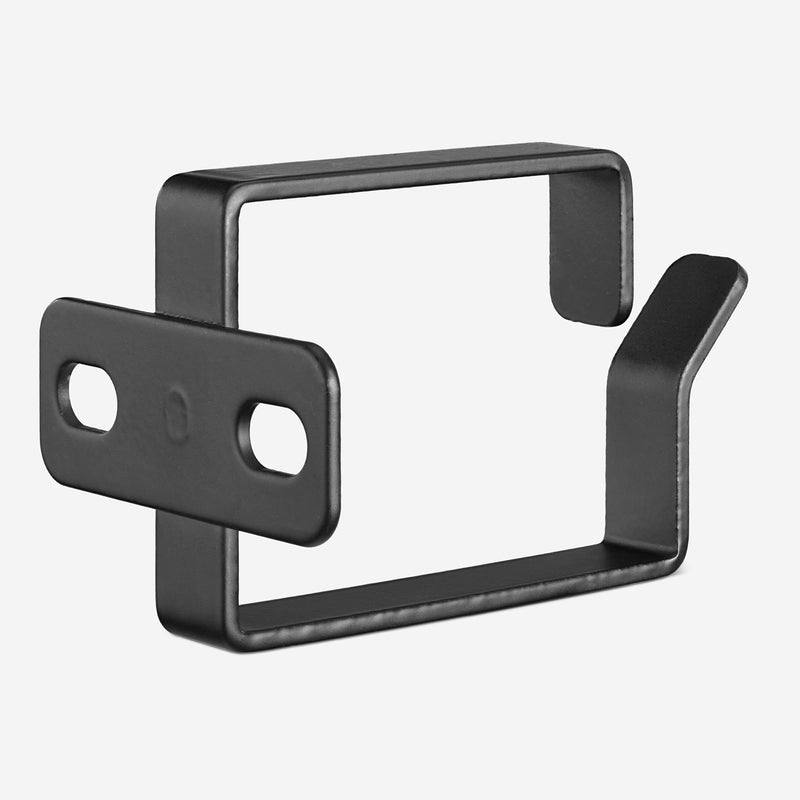  [AUSTRALIA] - kwmobile Server Rack Cable Management D-Ring Hooks (10 Pieces) - Bracket Organizer Hook Mount Set for Network Patch Cables, Fiber Optic, Power Cords