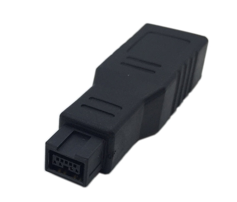  [AUSTRALIA] - CERRXIAN FireWire IEEE 1394 Type A 400 6 Pin Female to 1394 Type B 800 9 Pin Male Data Transfer Adapter Converter