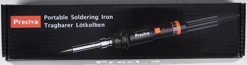  [AUSTRALIA] - Soldering iron set, Preciva soldering station with temperature adjustable 220-480°C soldering wire and 4 soldering tips Welding iron max. 135W Fast heating, heat-resistant handle, 4-wire heating for safety