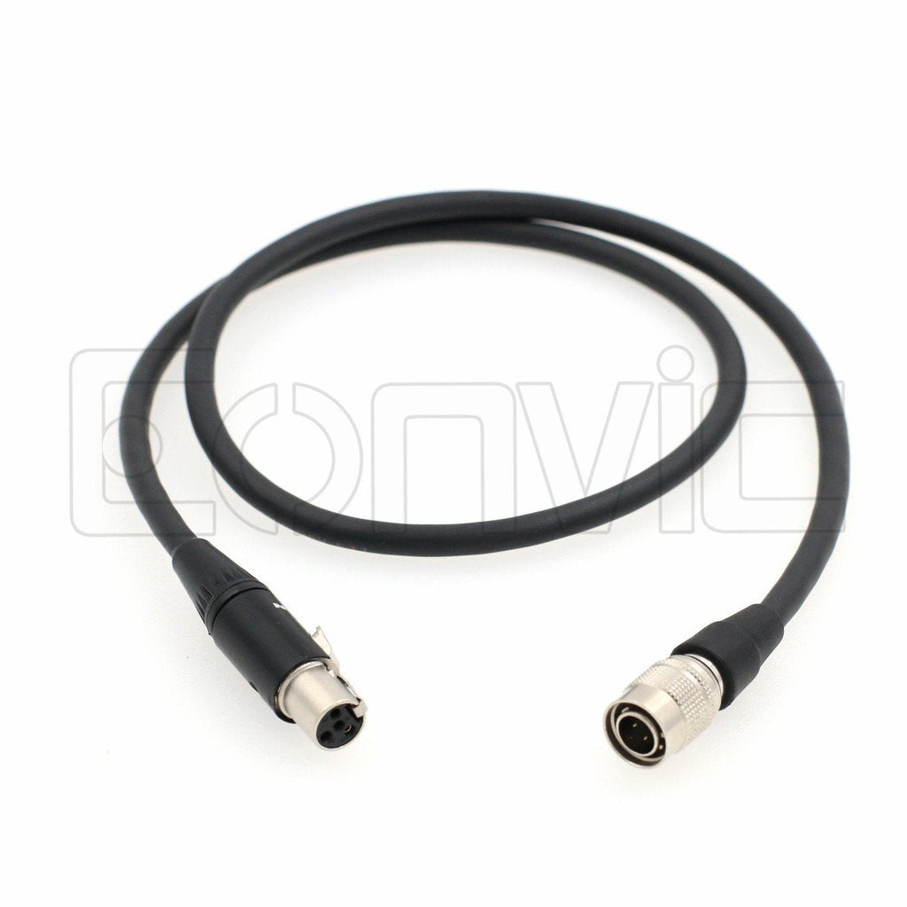  [AUSTRALIA] - Eonvic Hirose 4 Pin to Mini 4 Pin XLR Power Cable for TVlogic Monitor