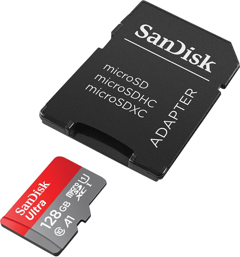  [AUSTRALIA] - SanDisk 128GB 2-Pack Ultra microSDXC UHS-I Memory Card (2x128GB) with Adapter - SDSQUAB-128G-GN6MT New Generation 128GB (2-Pack)