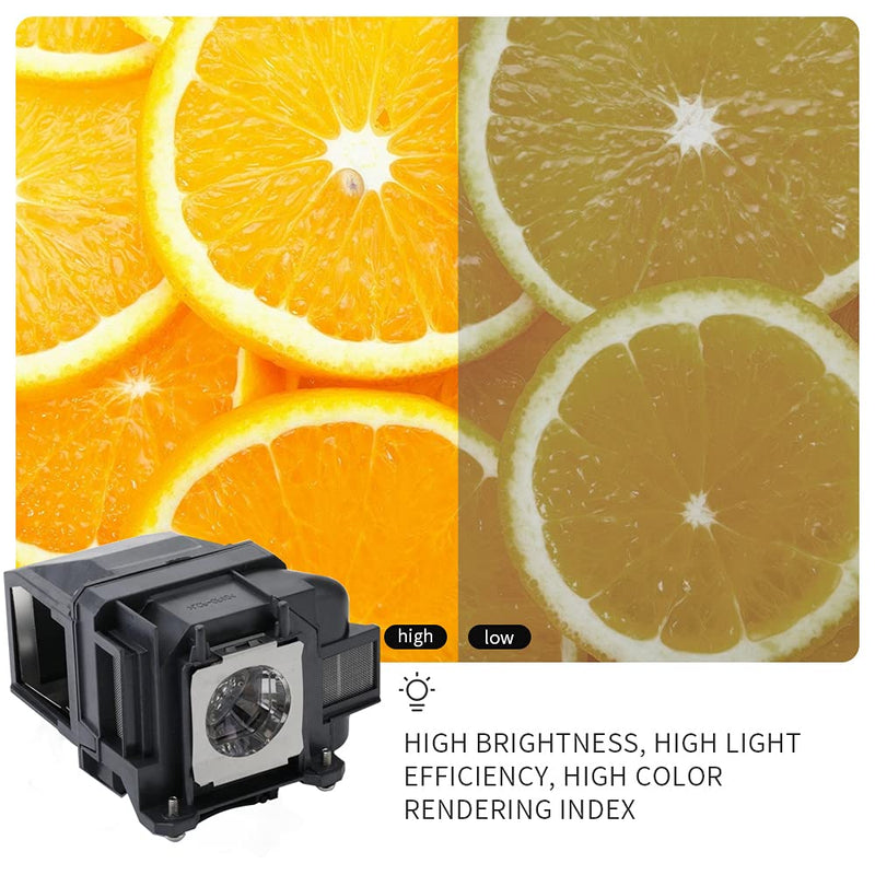  [AUSTRALIA] - ELPLP78 Replacement Projector Lamp V13H010L78 for EPSON PowerLite 2030 2000 730HD 725HD 97 99W S17 W17 X17 955W 600 VS230 VS330 VS335W EX3220 EX6220 EX7220 EX7230 EX7235 EX5220 ELP78 Bulb