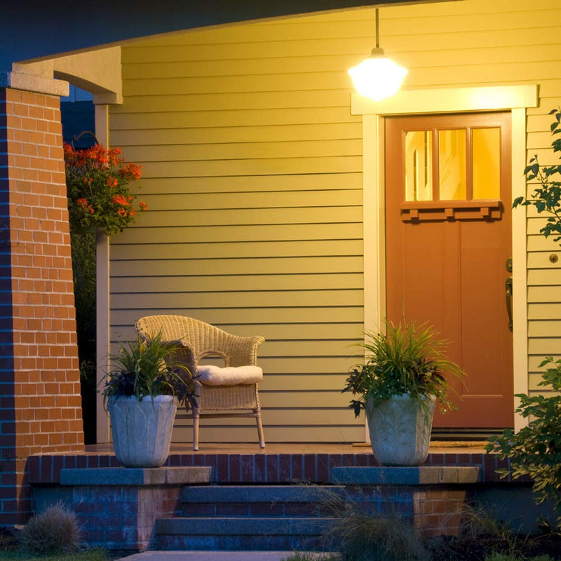  [AUSTRALIA] - Feit Electric A19/BUG/LED 60W EQ Non DM LED Light Bulb , Yellow, Pack of 1 LED Bug Light 60W