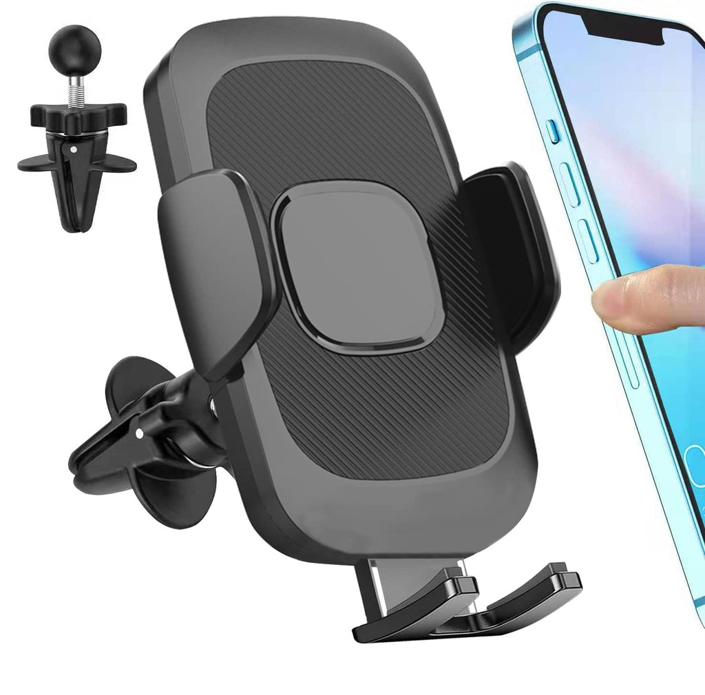  [AUSTRALIA] - Air Vent Cell Phone Holder for Car,Car Phone Mount for Samsung Galaxy S23/S23 Plus/S23 Ultra/S22 S21/S20 FE 5G,A13 A14 A53 A54 5G A12,Google Pixel 7 6 Pro 6A 4 5 5A XL Hands Free Clamp Cradle Vehicle