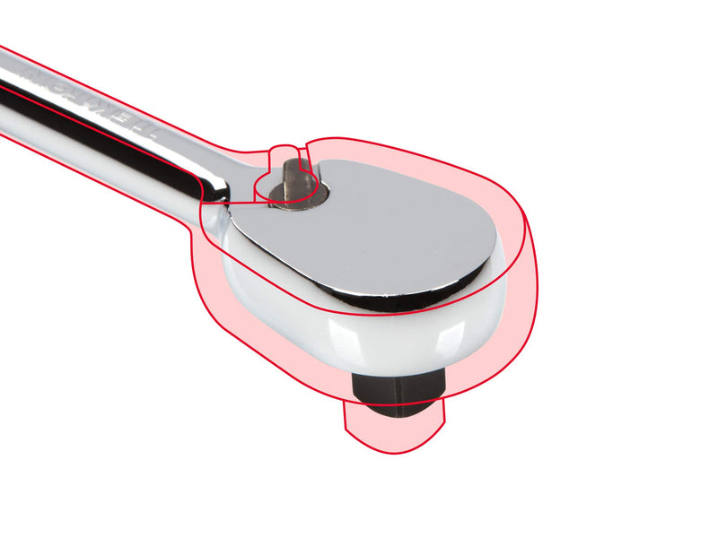  [AUSTRALIA] - TEKTON 1/4 Inch Drive x 3 Inch Ratchet | SRH01003 1/4 in. Drive