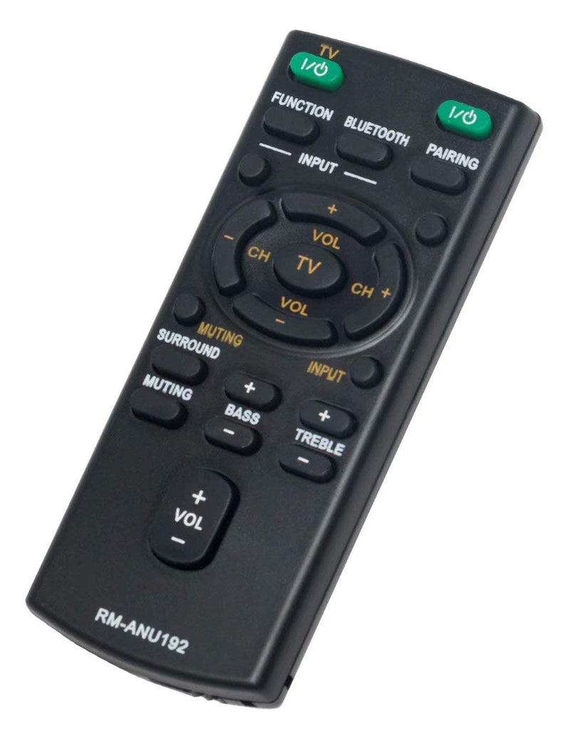 RM-ANU192 Replaced Remote fit for Sony Sound bar Remote Control RM-ANU192 SUB for RM-ANU191 HT-CT60BT SA-CT60BT SS-WCT60 SS-WCT60 HT-CT60 SACT60 - LeoForward Australia