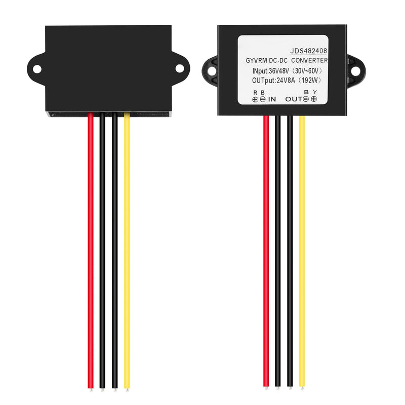  [AUSTRALIA] - DEWIN voltage converter, DC-DC converter 36V 48V to 24V 8A step-down module DC-DC power converter 24V 192W buck module voltage regulator