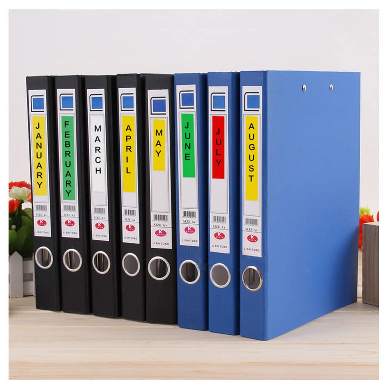  [AUSTRALIA] - 6-Pack Compatible with Brother P Touch TZe TZ Label Tape 12mm 0.47 Laminated (White/Clear/Red/Blue/Yellow/Green) for Ptouch PT-D210 PT-H110 PT-D220 PTD400 PTD410 Label Maker, Anycolor Black on White/Clear/Red/Blue/Yellow/Green